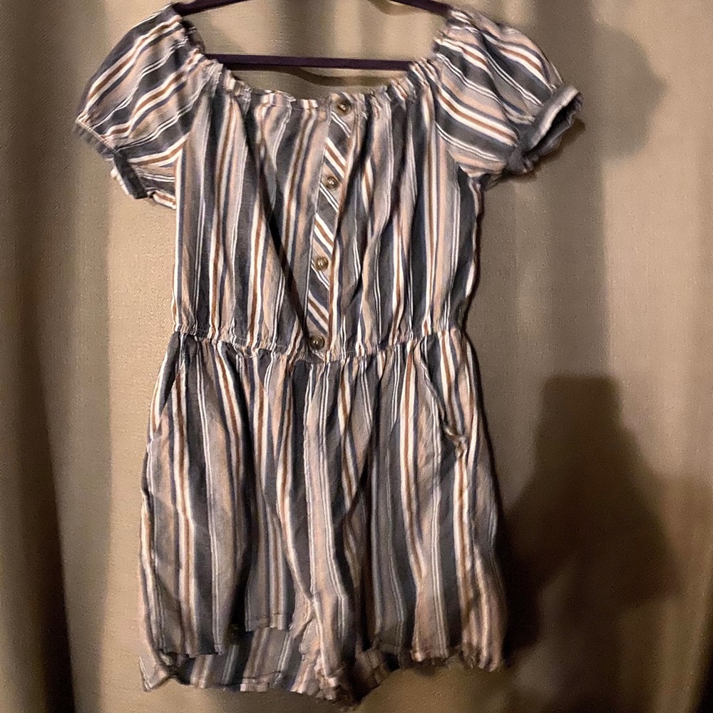 Striped Romper